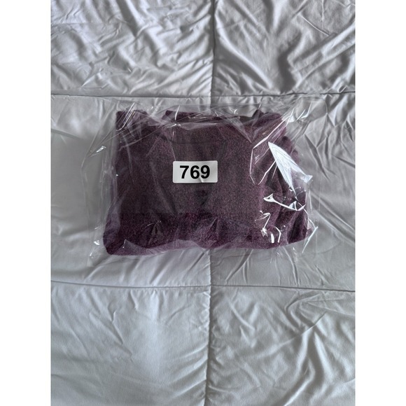 Andree By Unit Oversized Sweater Slouchy Long Sleeve Hoodie Brick Red 2x - Picture 6 of 6